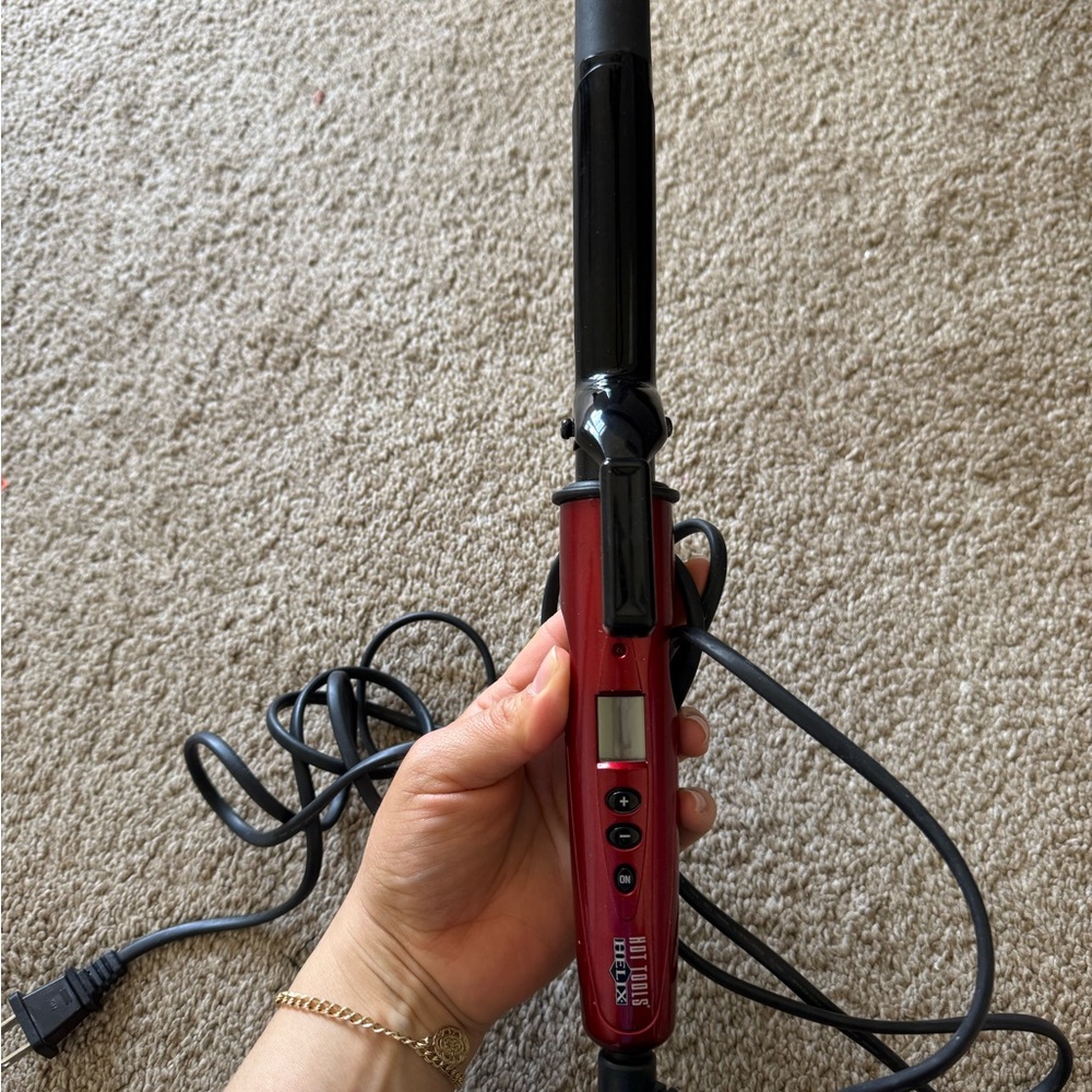 Conair Infiniti Pro Curling Iron - Red and Black